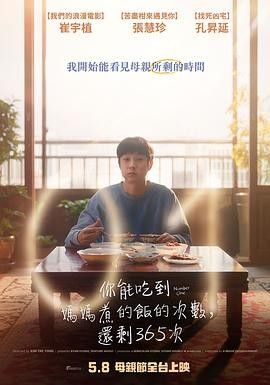 美味倒数 (2026) 丨崔宇植 / 张慧珍主演丨剧情丨韩国电影丨又名: 你能吃到妈妈煮的饭的次数海报或剧照