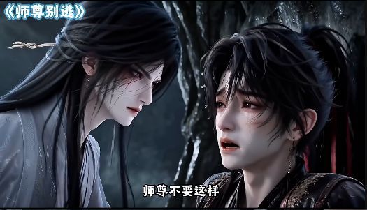 《师尊别逃》(2026)AI漫剧：师徒羁绊下的古风双男主故事，网盘资源海报或剧照
