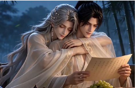《人鱼之恋》(2026)：小人鱼月漓×帝王谢玄舟，古风双男主AI漫剧网盘资源海报或剧照